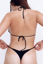 CONFETTI BIKINI BACK – Bikini Mujer SOLAZ SWIM | Vestido de Baño Colombiano con tagua