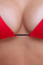 BIKINI TOP ROJO SANTA FLAME – Top de Bikini Mujer SOLAZ SWIM | Vestido de Baño Colombiano